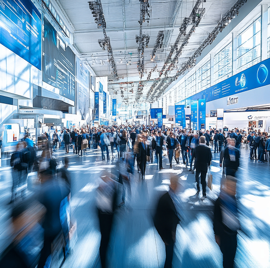 Convention center event floor